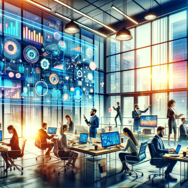 corporate communications cartoon